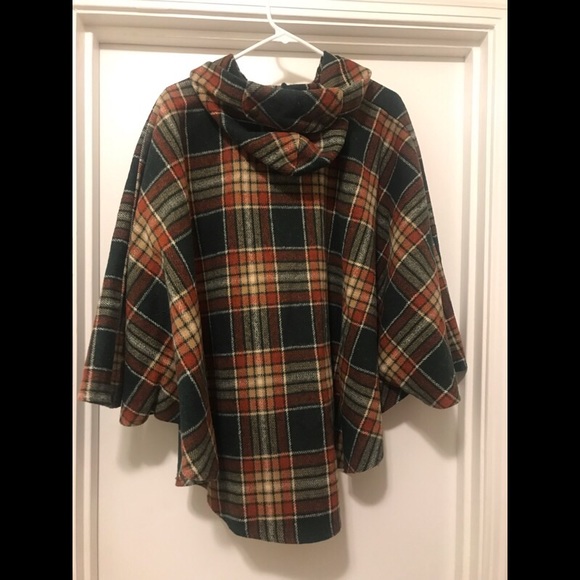 Vintage Mackintosh NY Whistle Wool Hooded Cape - Picture 3 of 4